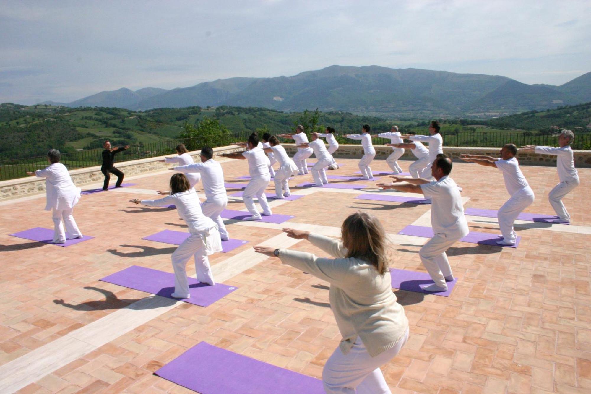 Agriturismo Monastero Di San Biagio Nocera Umbra Eksteriør billede